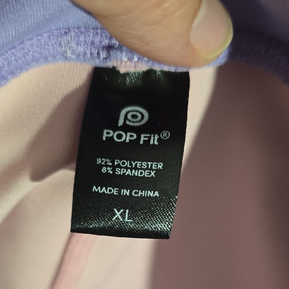 Pop Fit Skort with Slit - Picture 2 of 11